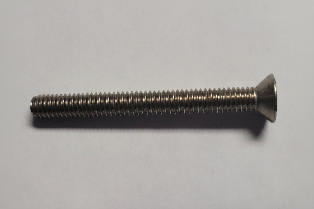 Phillips Machine Screw, Flat Head, SS 5/16"-18 x 3"