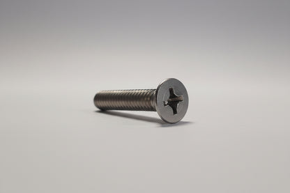 Machine Screw, Flat Head, 1/4"-20x1-1/2", 4-2322