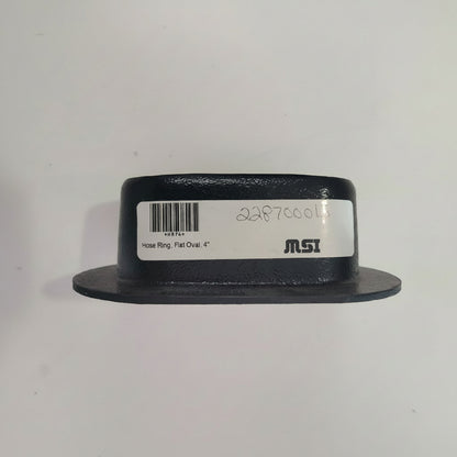 4" Hose ring, flat oval, HRF4
