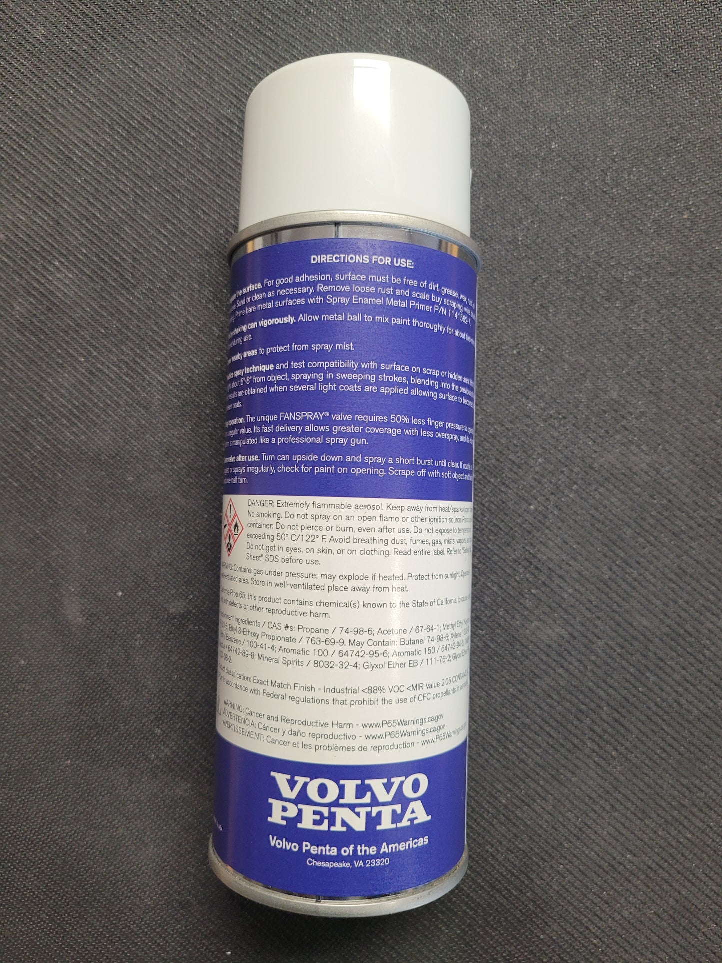 Paint, Volvo JV Engine, Dark Grey 3851221