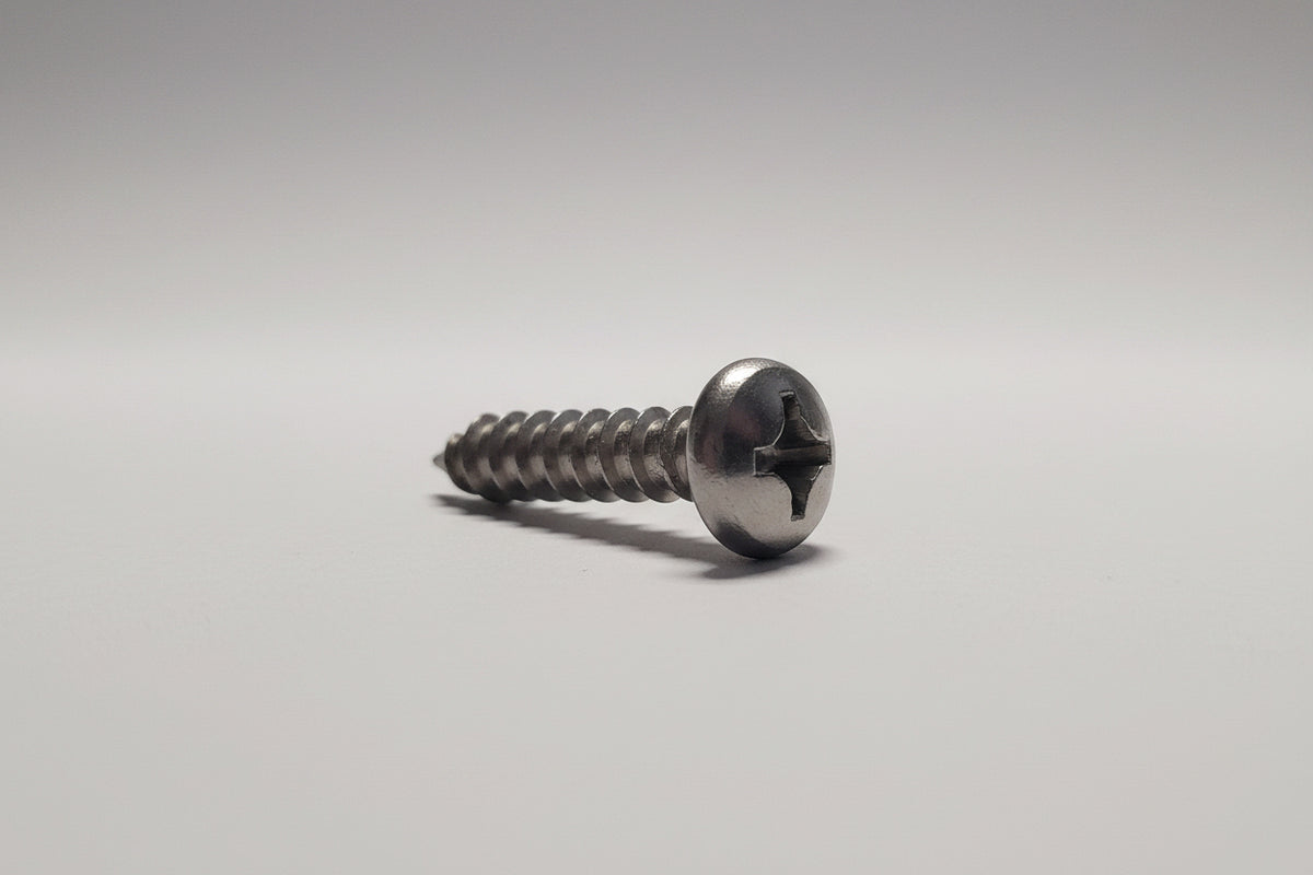 14x1" SS Pan Head Screw, 4-0210