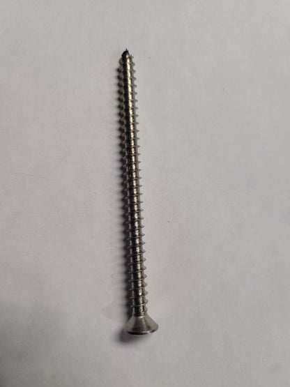10x3" SS Oval Screw, 4-0250