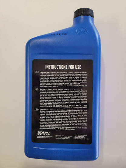 Volvo Synthetic Gear Oil, Qt.