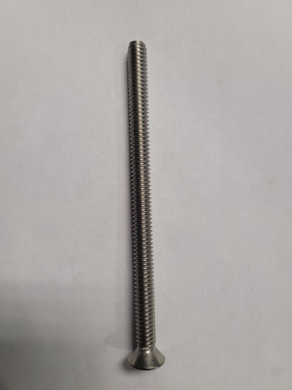 Machine Screw, Flat Head, 1/4"-20x4", 4-2326