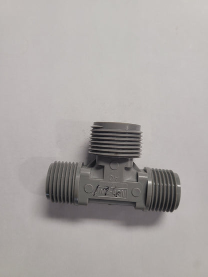Tee, 1/2'x1/2'x3/4", Quest