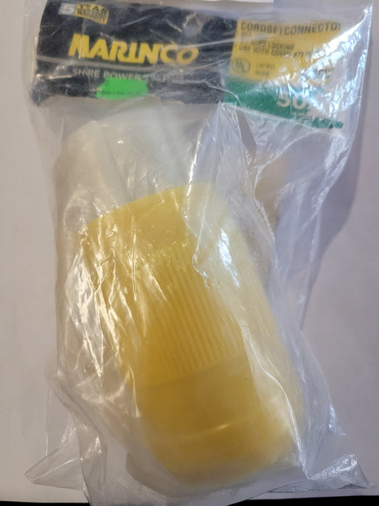 Marinco 6360CRN 50A/125V Female Connector, **CLEARANCE**