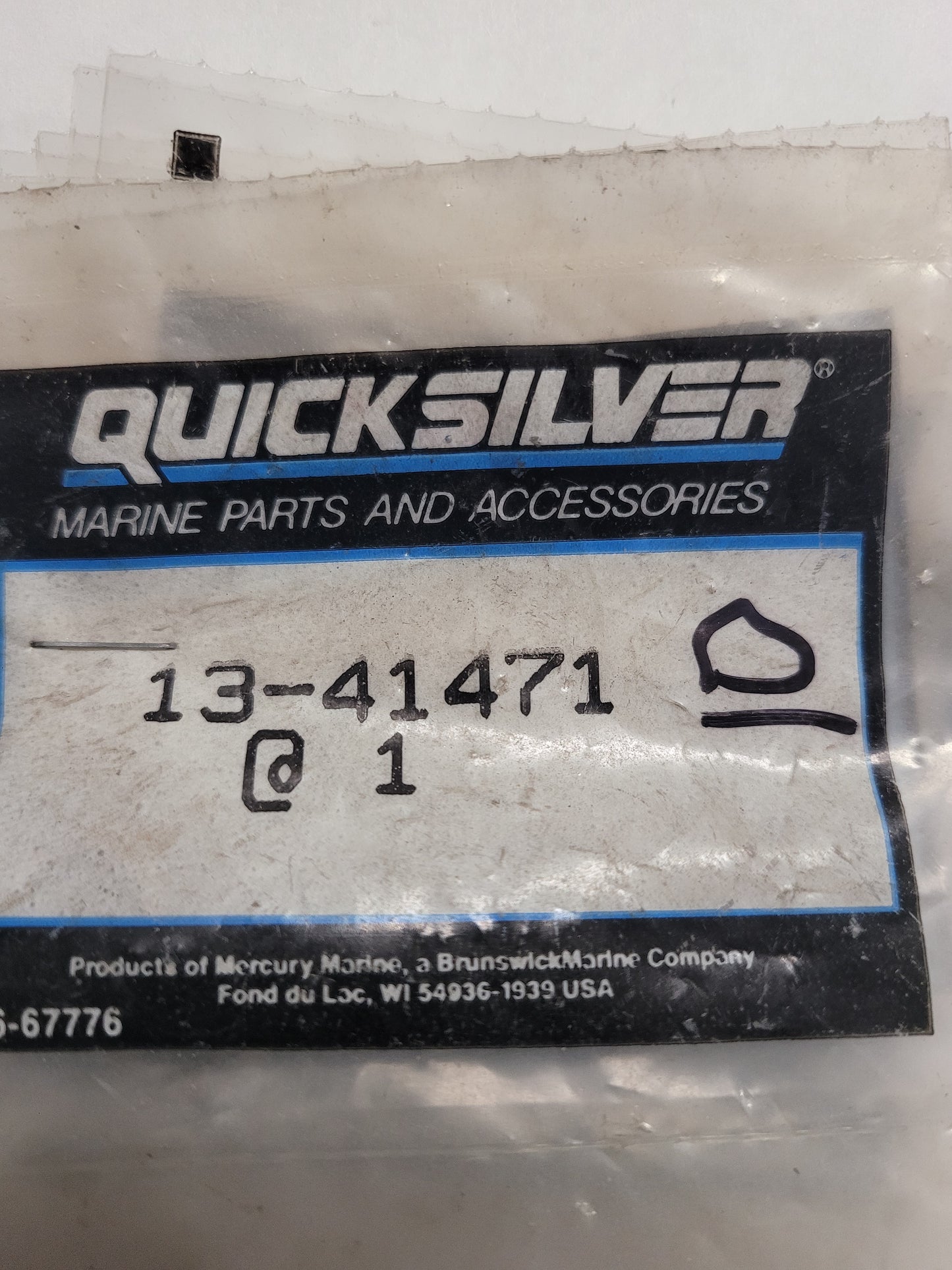 Lockwasher, Y-Pipe Mtng, Quicksilver 41471