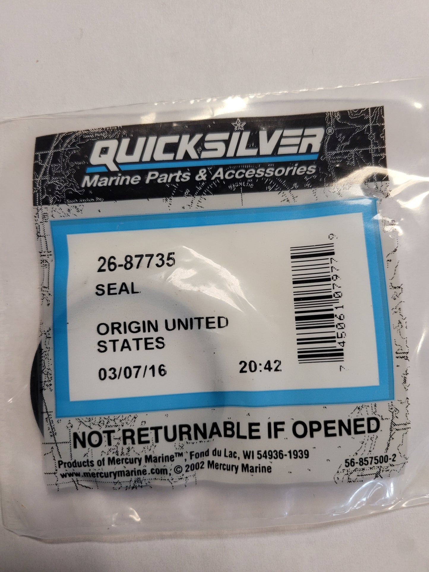 Seal, Quicksilver 87735