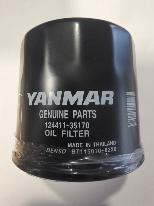 Yanmar 124411-35170 Oil FIlter,  Rpl 119798-35110