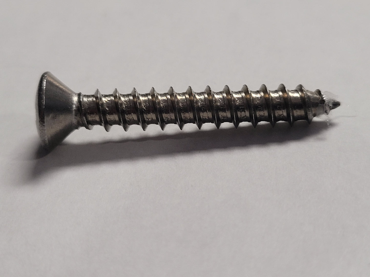 12x2" SS Oval Screw, 4-0256