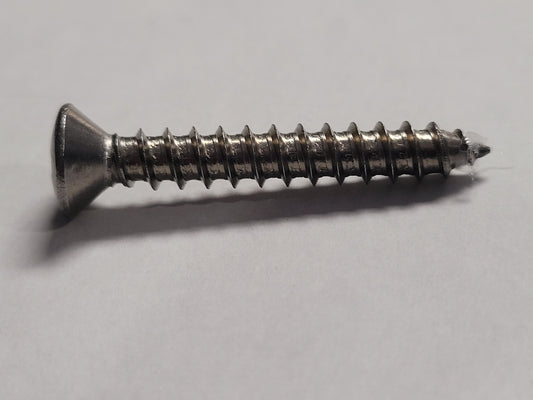 12x2" SS Oval Screw, 4-0258