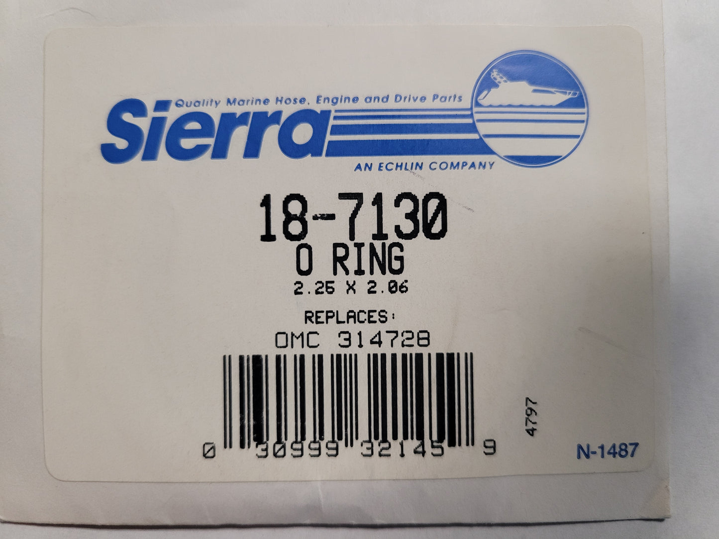 O-Ring, Sierra 18-7130