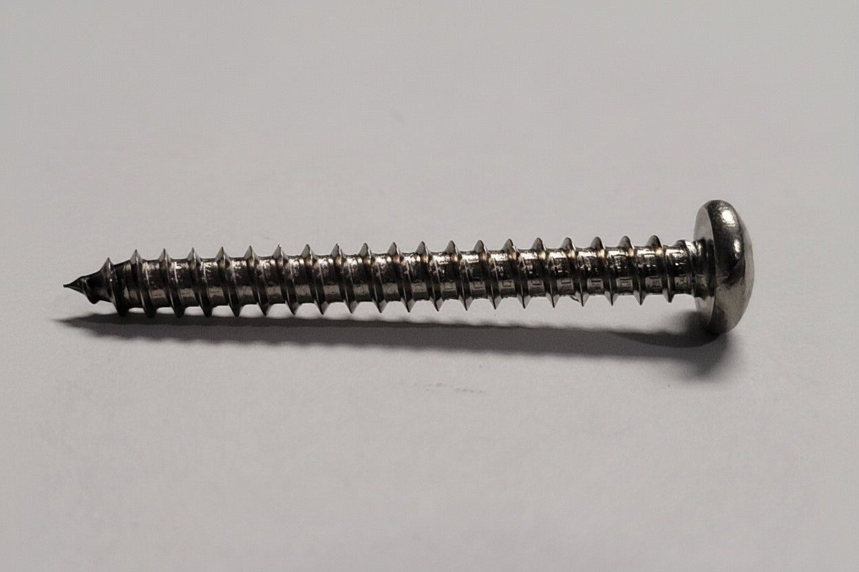 8x1-1/2" Pan Head Screw, 4-0183