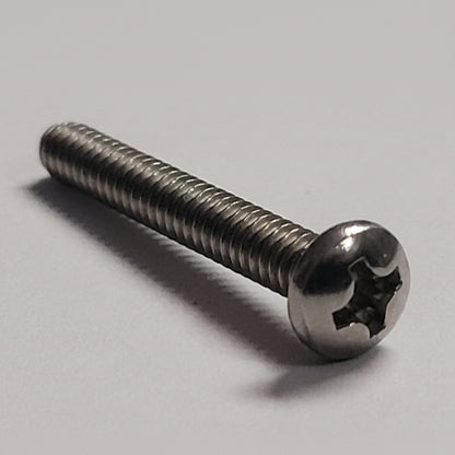 Machine Screw, Pan Head, 8-32x1-1/2", 00456