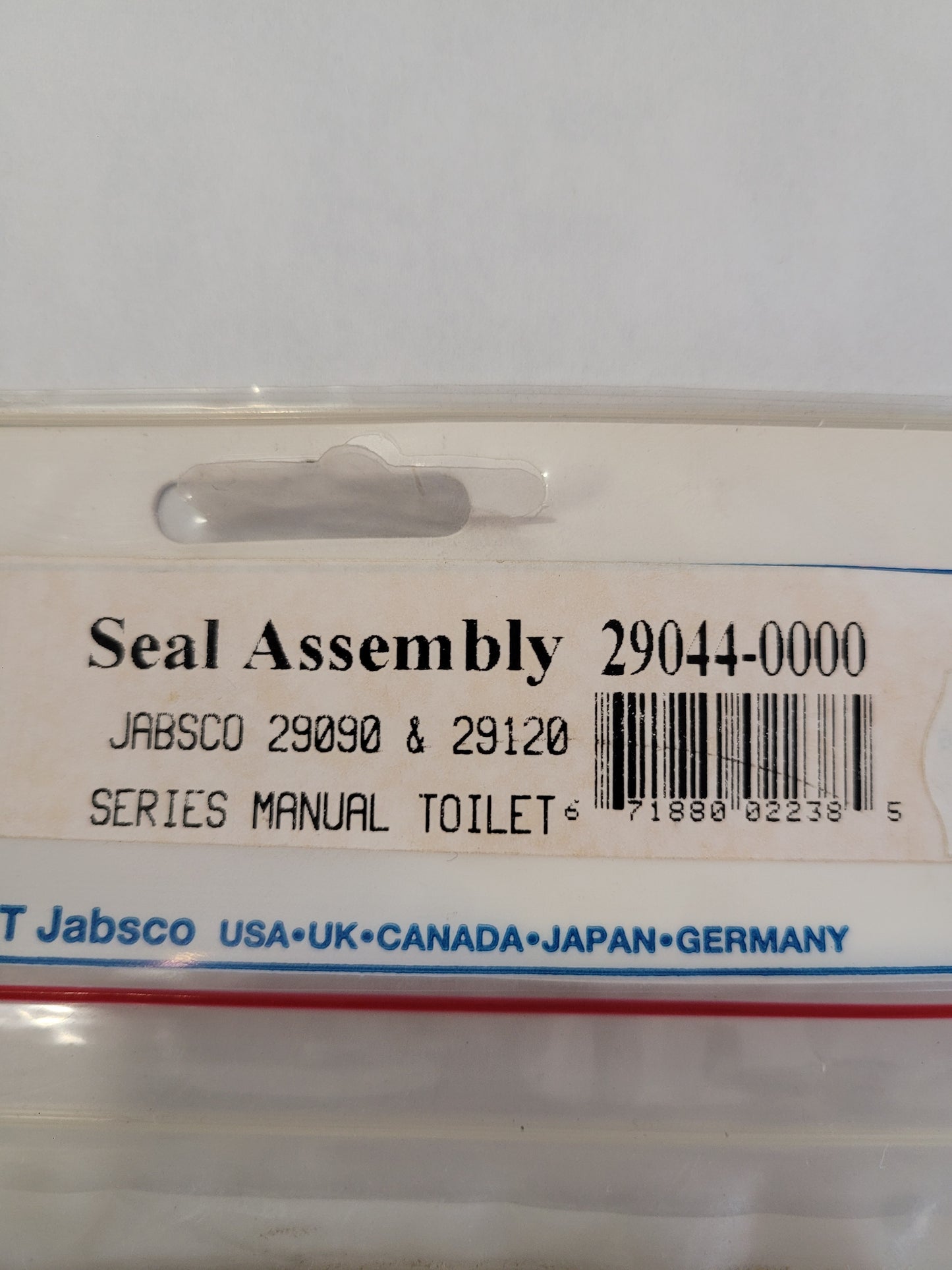 Seal Assembly, Jabsco, 29044-0000