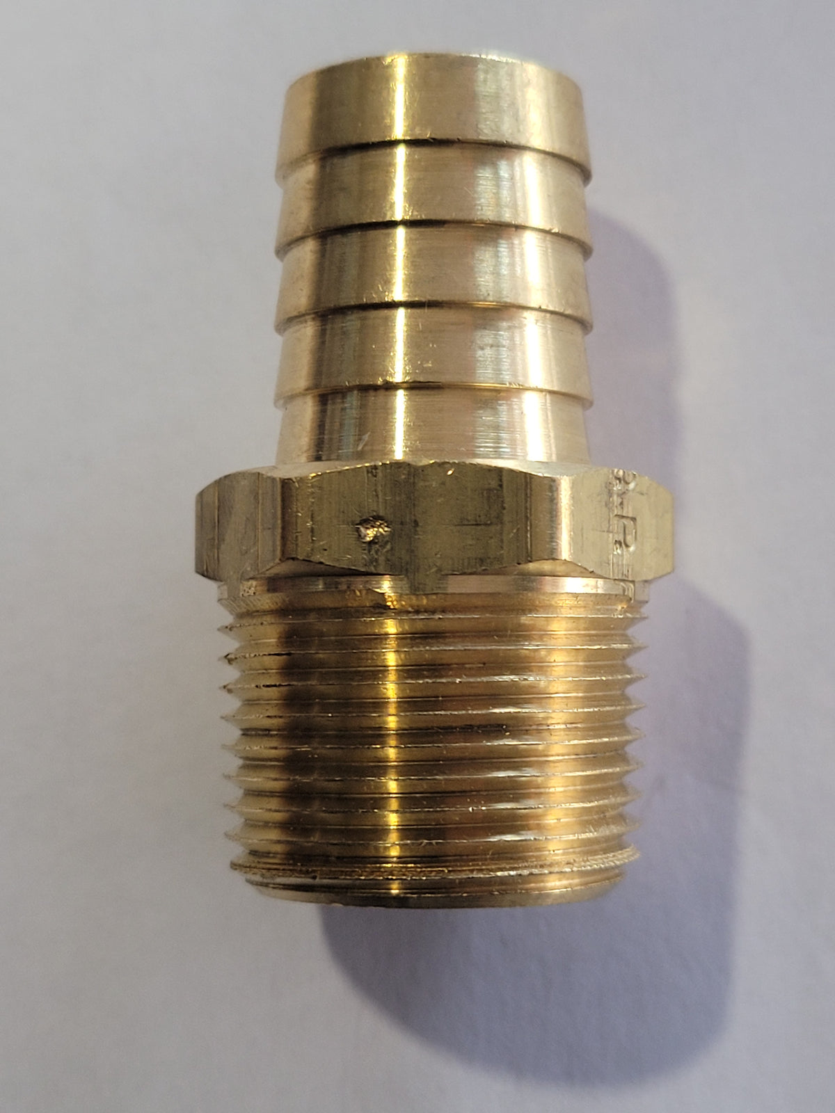 3/4"mip x 3/4" Male Hose Barb, Brass