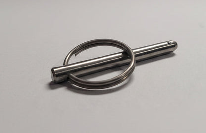 Release Pin, 1/4"x2", Stainless Steel, 4D200
