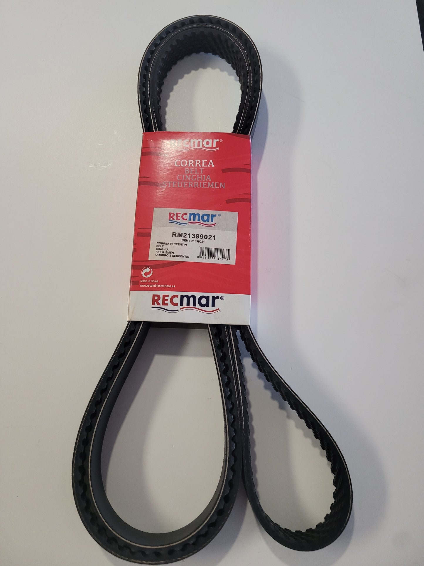 Belt, Serpentine, Volvo Penta REC21399021