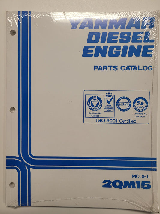 YANMAR Parts Catalog, 2QM15, YOOR0918