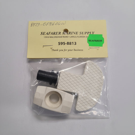 Off White Latch Bomar
