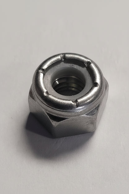 Nylon Insert Locknut - SS, 1/4"-20, 00624