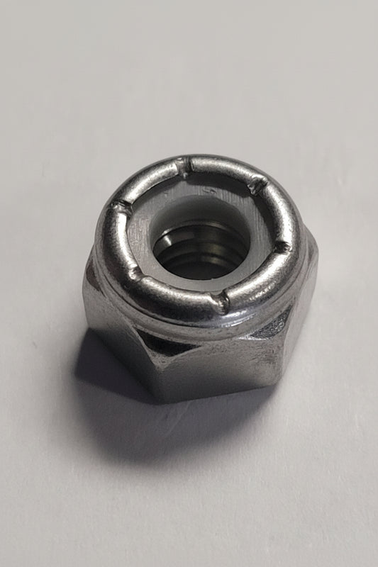 Nylon Insert Locknut - SS, 1/4"-20, 00624