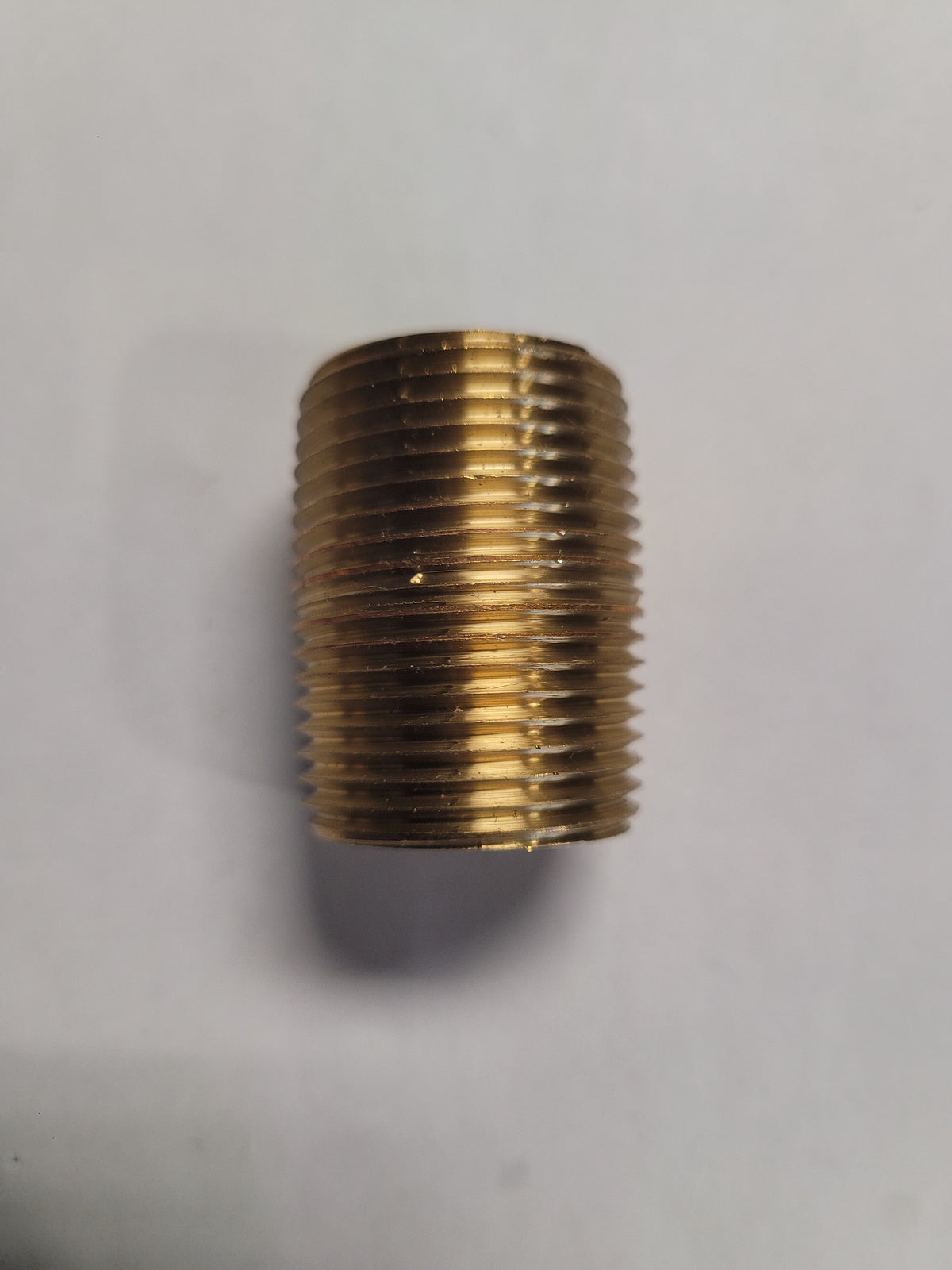 3/4"mip X Close Red Brass Pipe Nipple, 40080