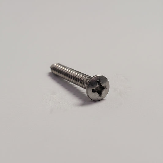 14X2" SS Oval Screw, 4-0268