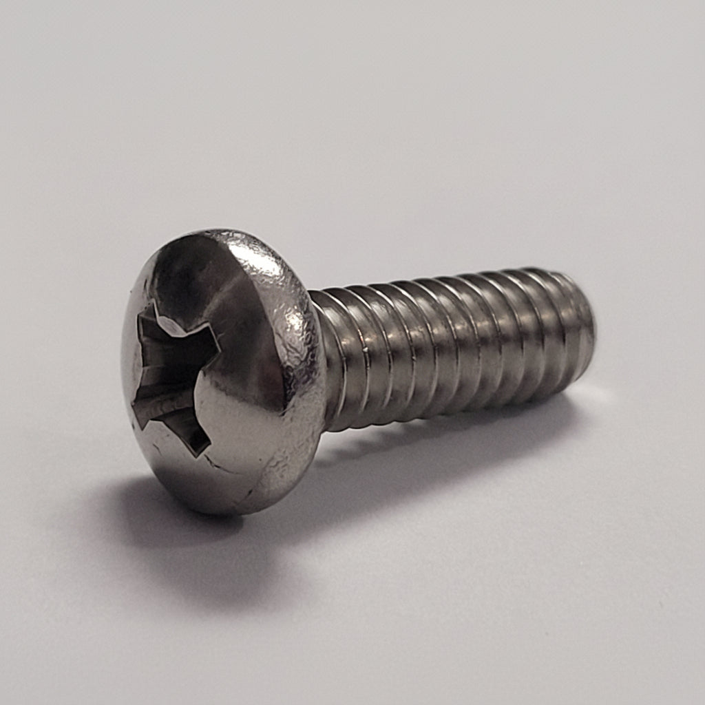 Machine Screw, Pan Head, 1/4"-20x3/4", 4-92449