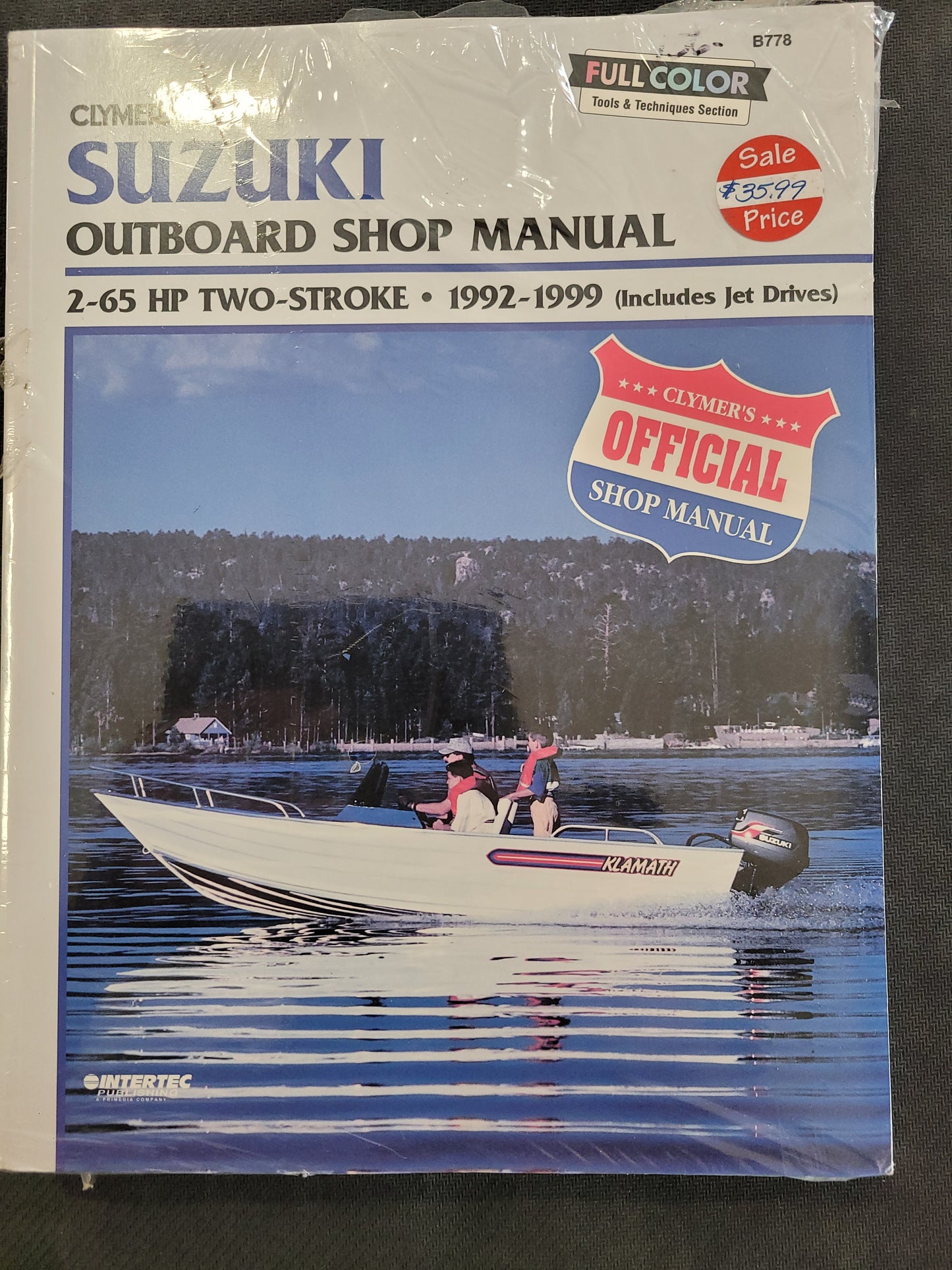 Repair Manual, Clymer, Suzuki 2-65 Hp. Two Stroke, 1992-1999