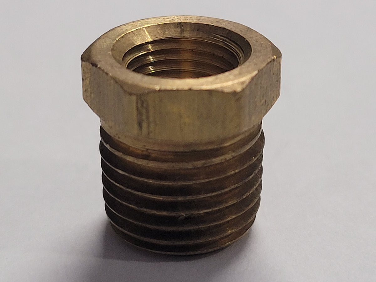 3/8"mip x 1/8"fip Brass Reducing Bushing, 28103