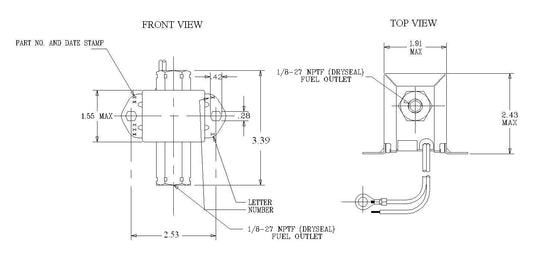 Fischer Panda SE40176 Fuel Pump