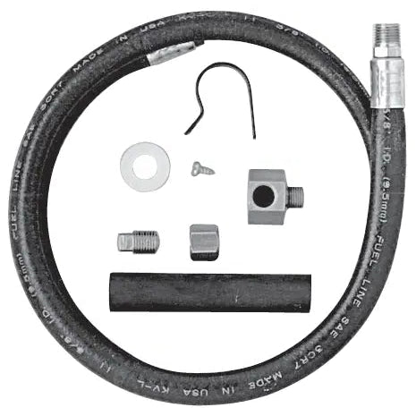 Jabsco 18080-0000 Permanent Oil Drain Hose & Fitting
