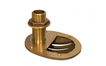 Groco 3/4" Intake Scoop w/Nut Bronze