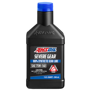AMSOIL SEVERE GEAR® 75W-140 100% Synthetic Gear Lube Qt