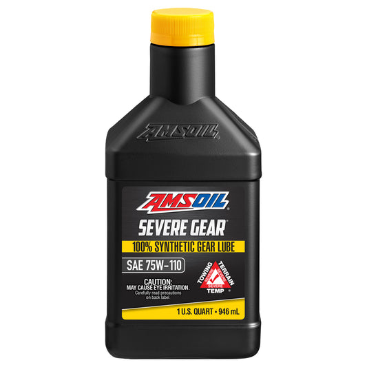 AMSOIL SEVERE GEAR® 75W-110 100% Synthetic Gear Lube Quart