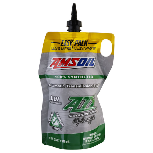 AMSOIL Signature Series ULV 100% Synthetic Automatic Transmission Fluid EZ Pack