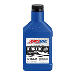 Qt.Amsoil Formula 4-Stroke Marine 10W40 Synthetic Qt