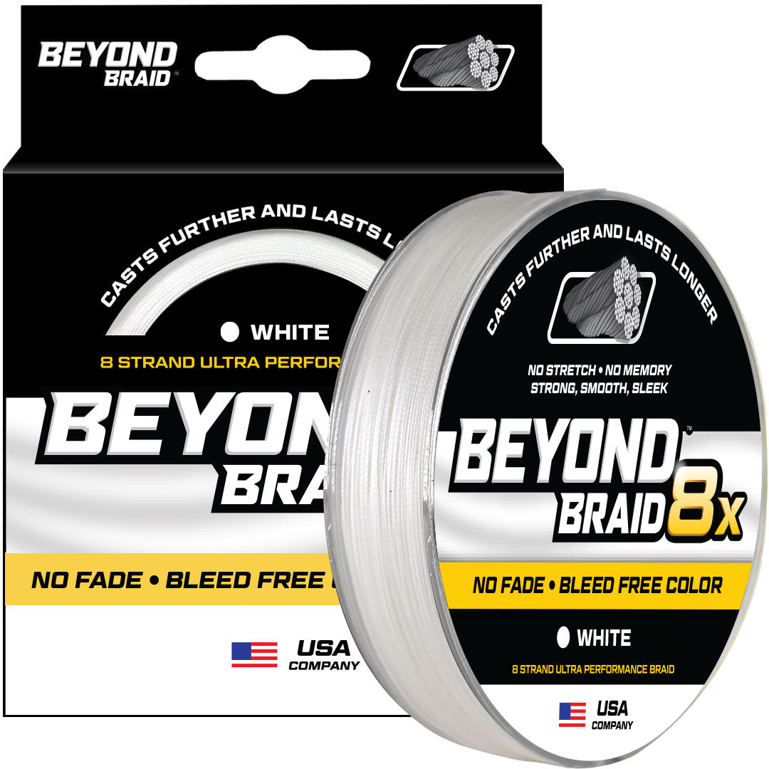White 8X- Ultra Performance 8 Strand
