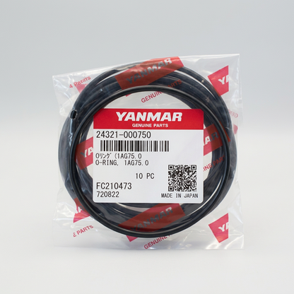 YANMAR 24321-000750, O-Ring, (Sold Each)